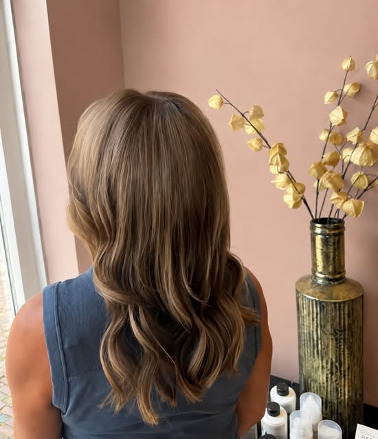 Caramel waves, van kort naar lang